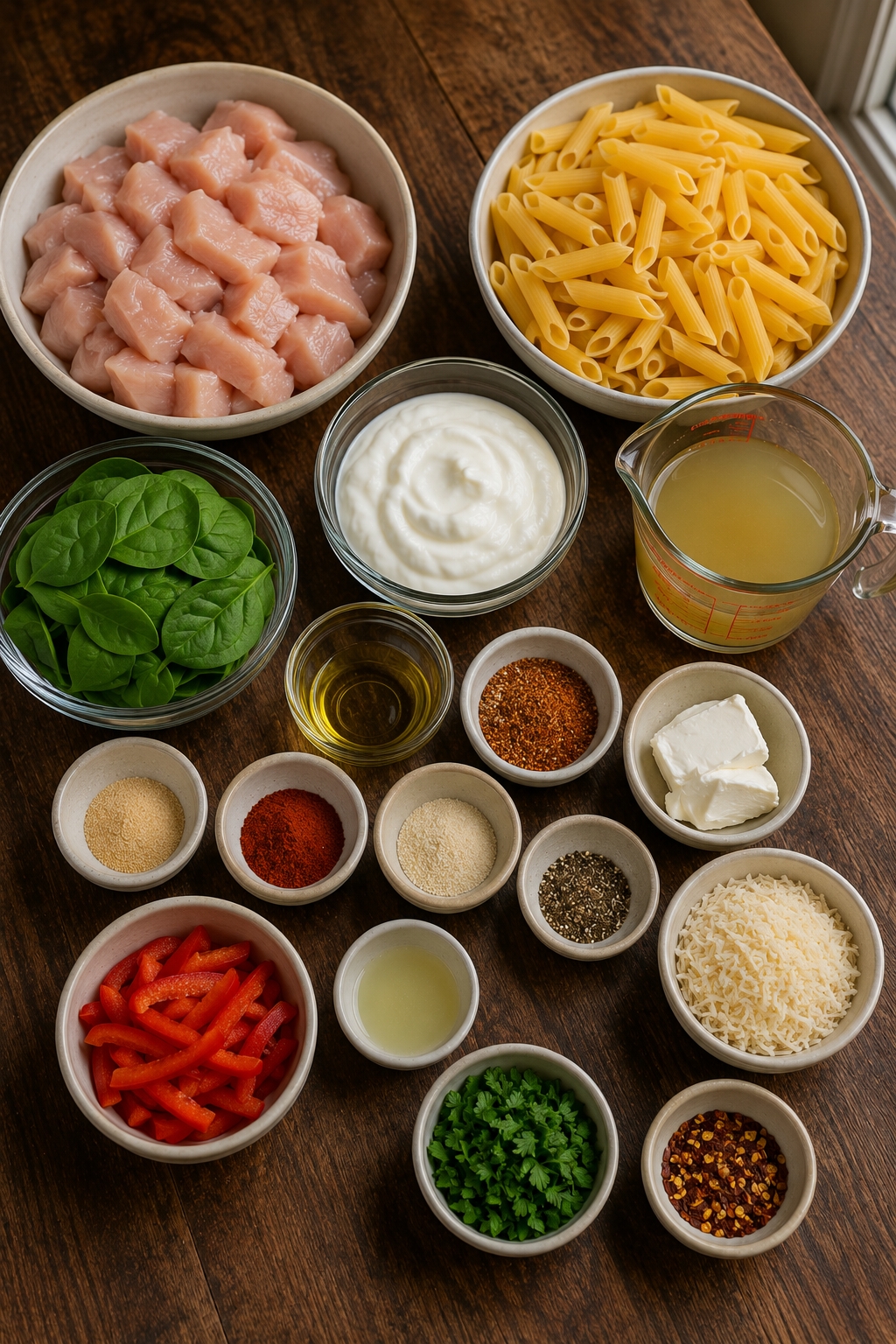 20-Minute Creamy Cajun Chicken Protein Pasta