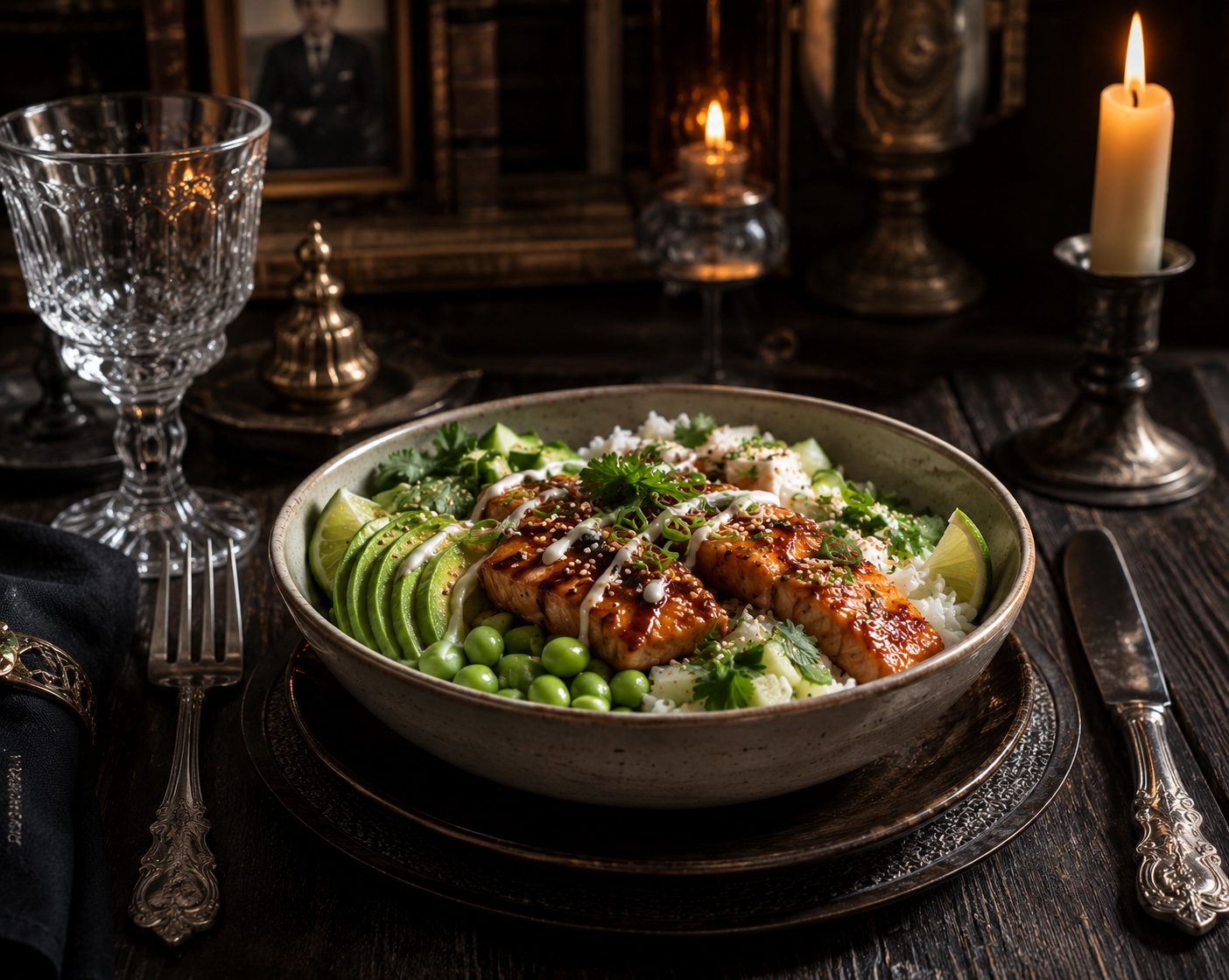 20-Minute Maple Soy Salmon Glaze Recipes Protein Bowl