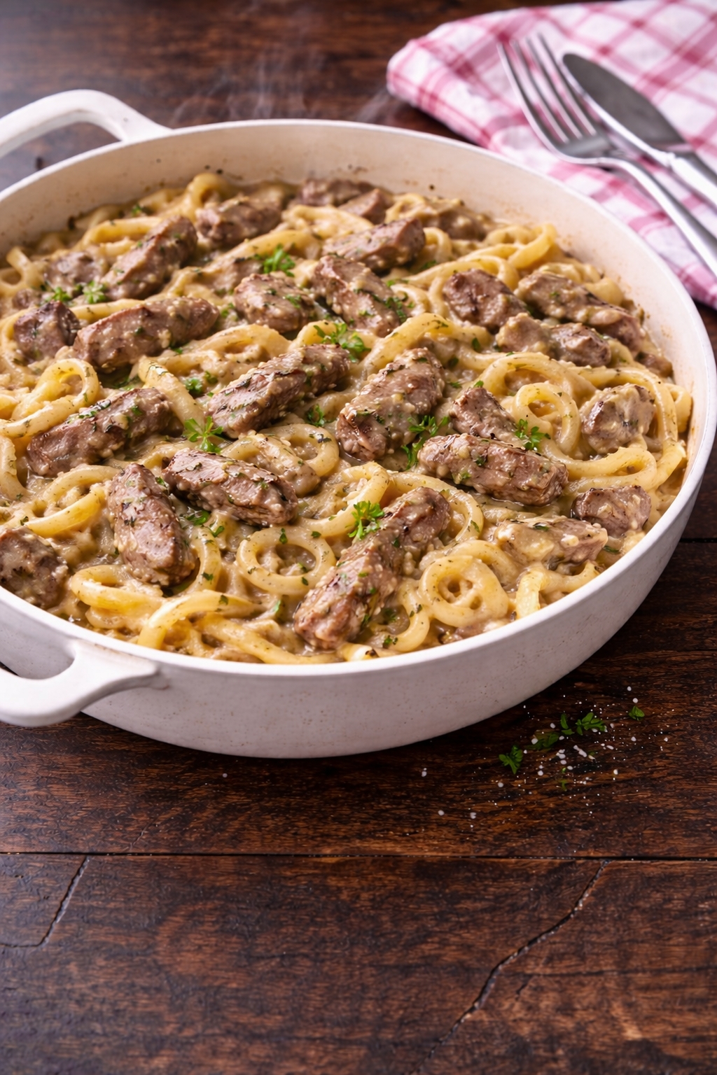 Beef Stroganoff
