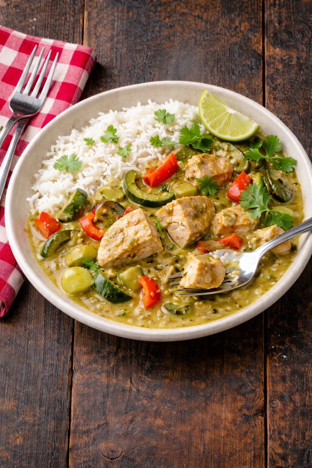 Thai Green Curry with Chicken