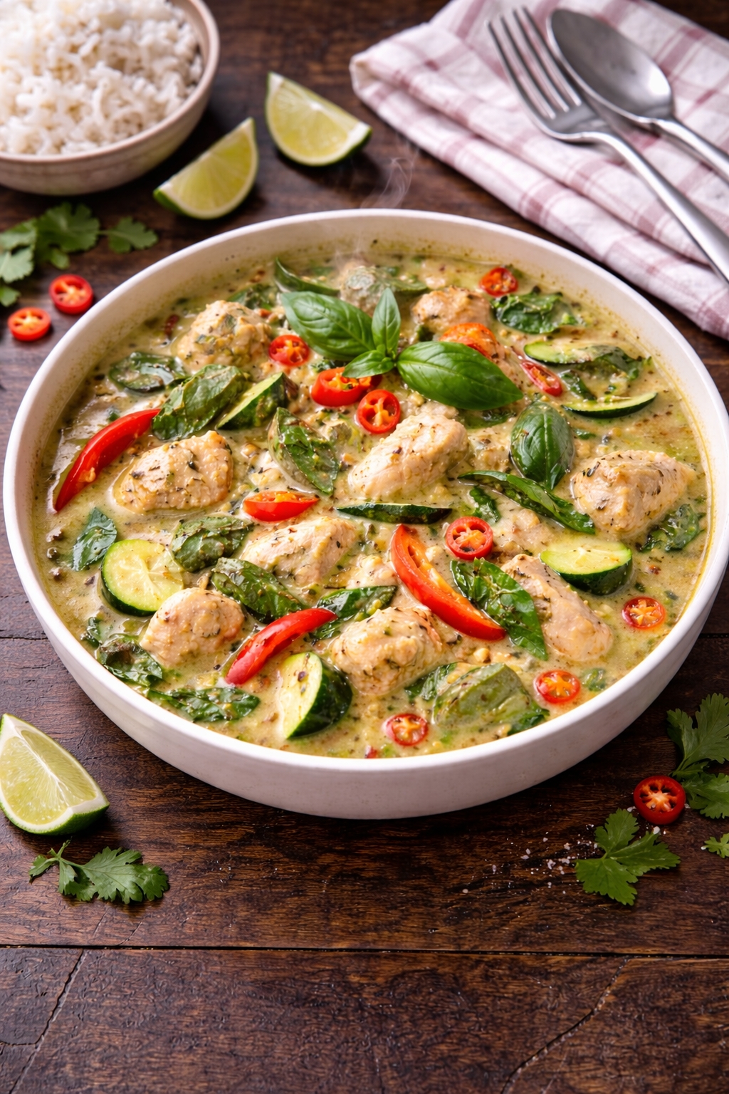Thai Green Curry with Chicken