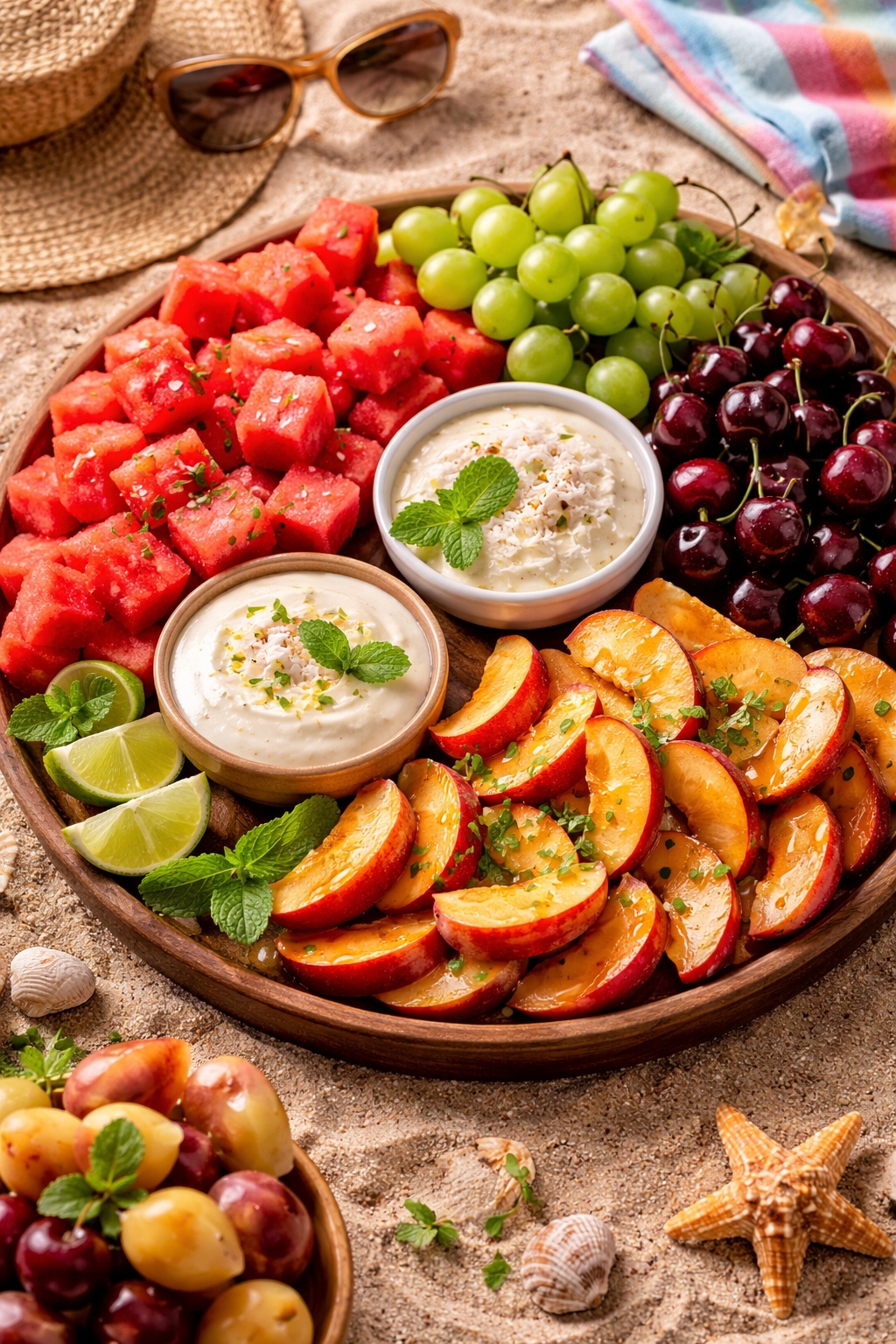 Beach Fruit Snack Board