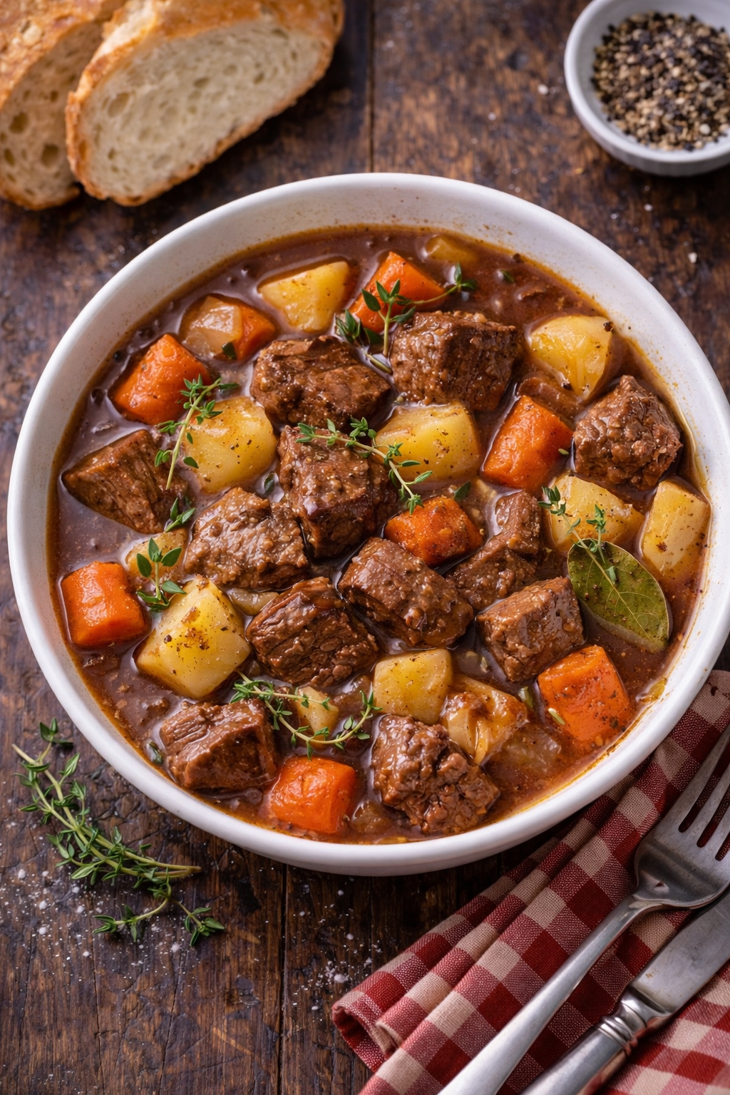 Beef Stew with Root Vegetables