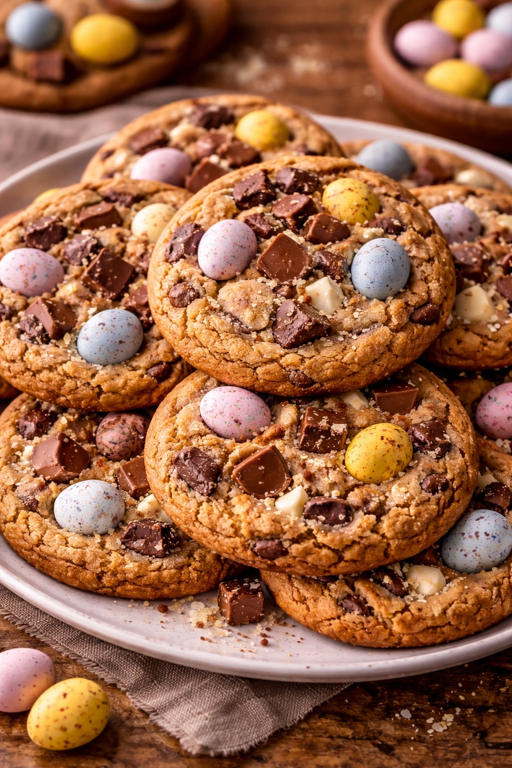 Cadbury Egg Cookies