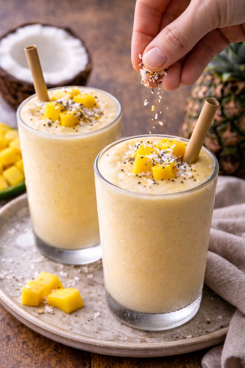 Coconut Mango Smoothie