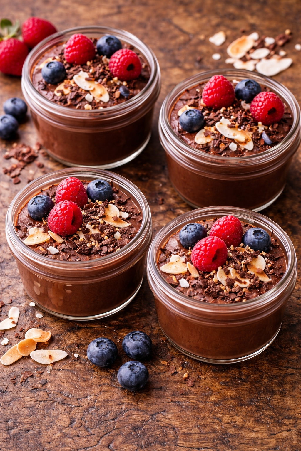 Coconut Milk Chocolate Pots