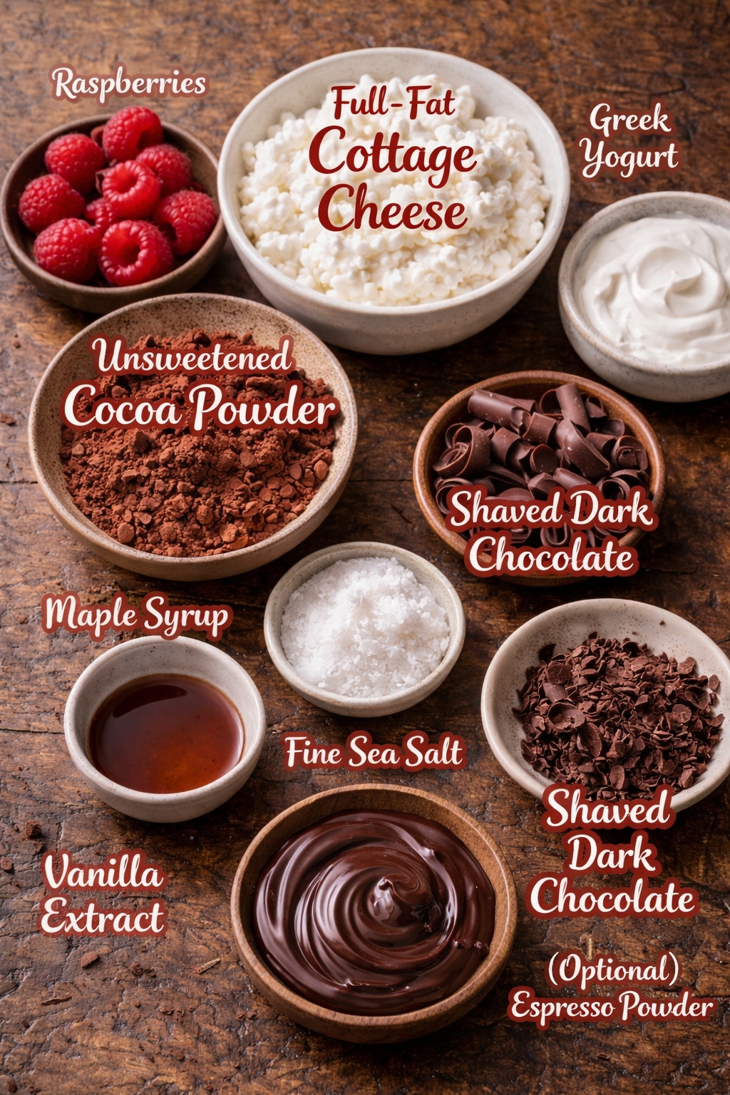 Cottage Cheese Chocolate Mousse