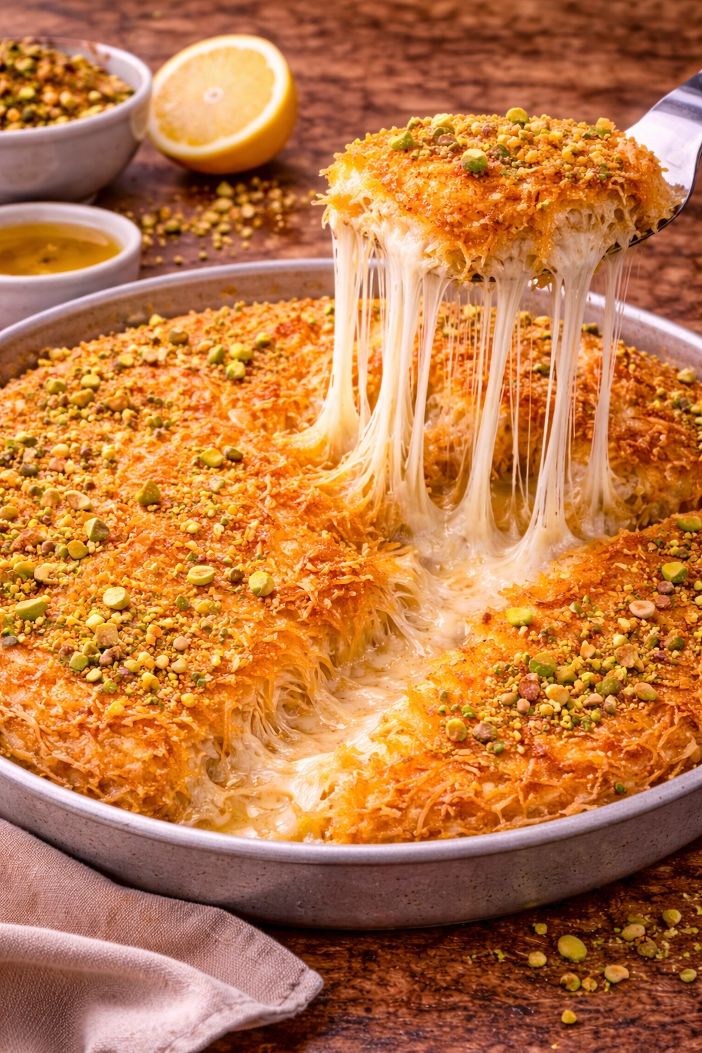 Crispy and Cheesy Kunafa