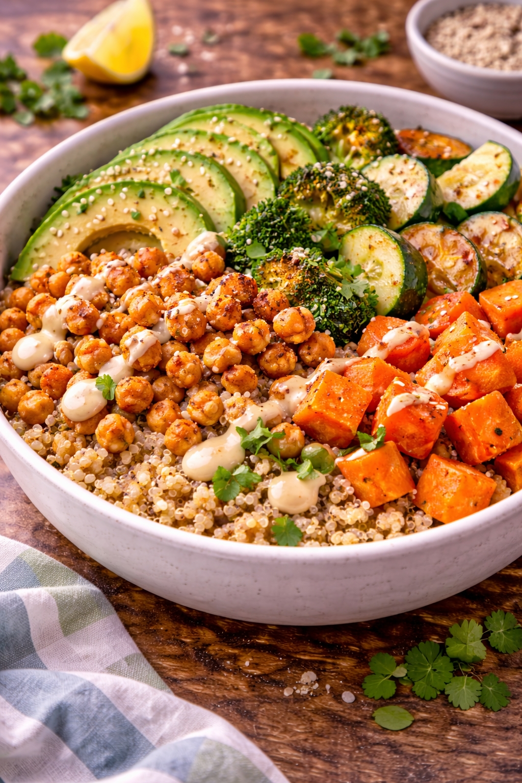 Crispy Chickpea Glow Bowl