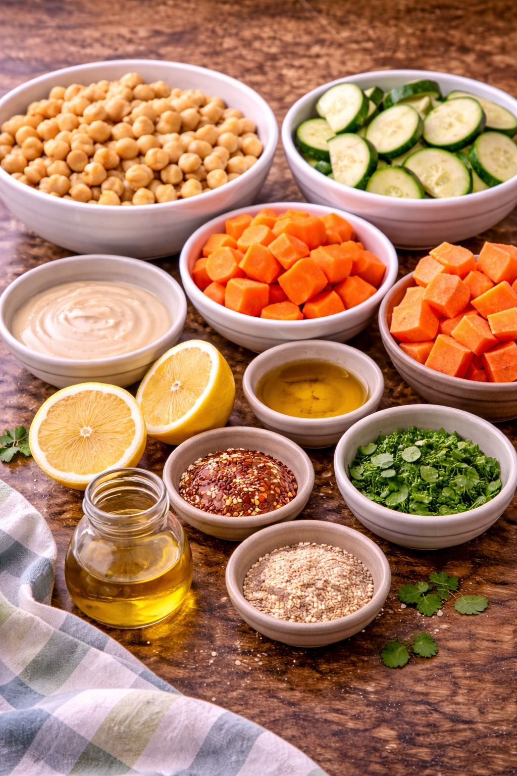 Crispy Chickpea Glow Bowl