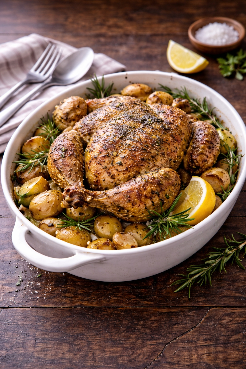 Lemon Herb Roasted Chicken