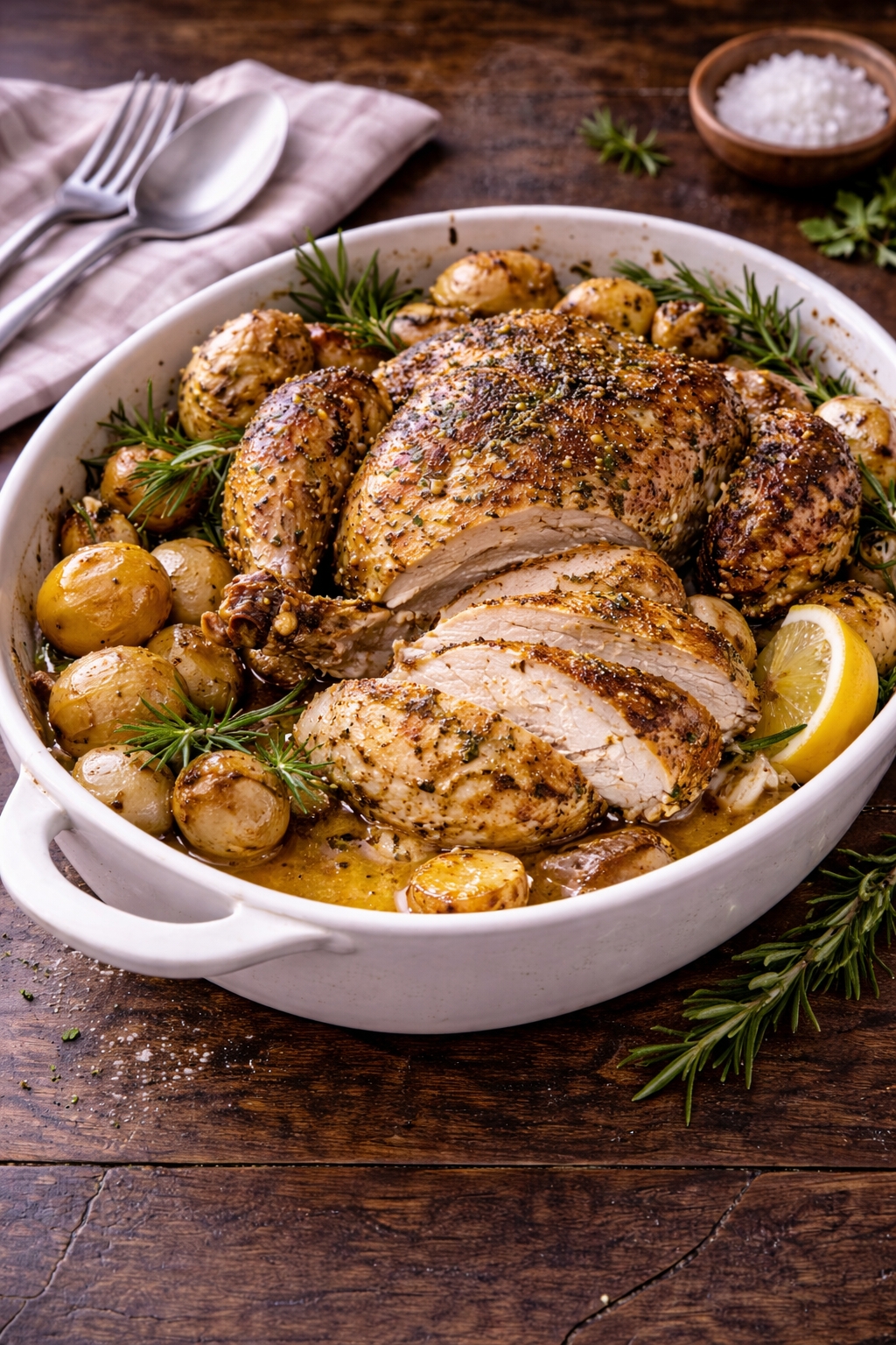 Lemon Herb Roasted Chicken