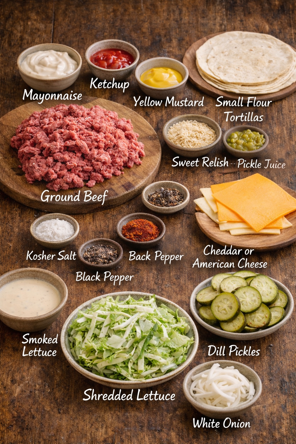 Loaded Smash Burger Tacos with Special Sauce (Street Food Style Dinner)