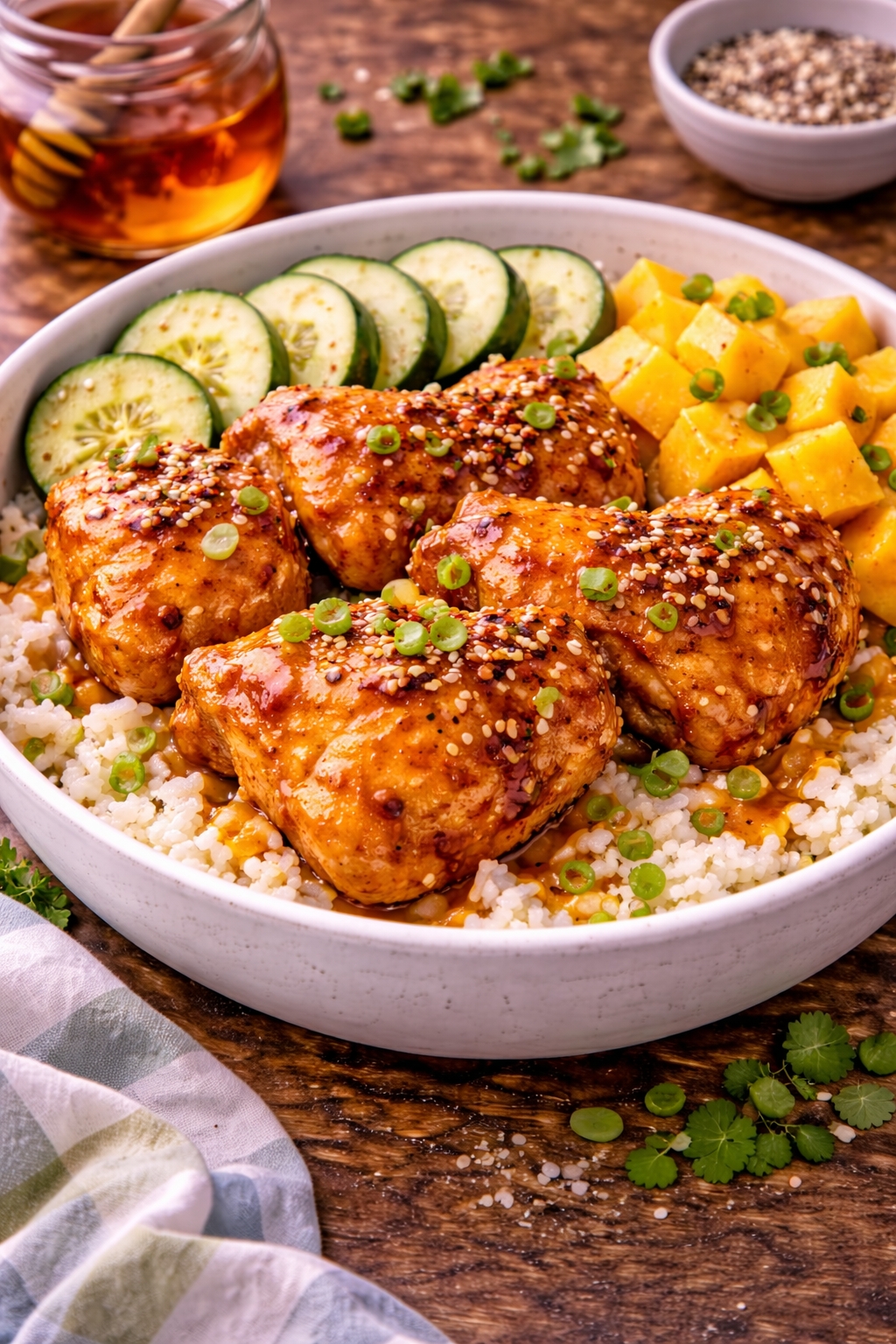 Mango Hot Honey Chicken