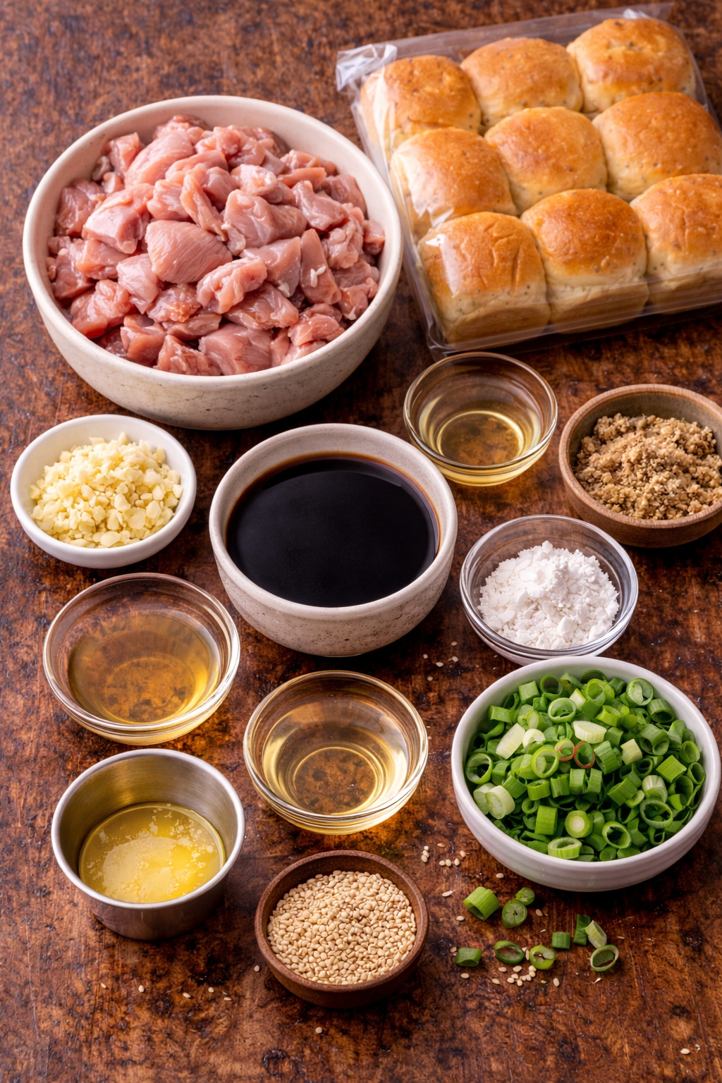 Teriyaki Garlic Bread Sliders