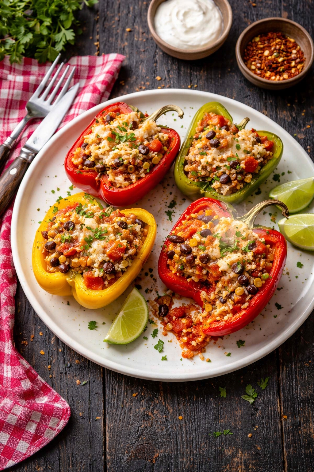 Vegetarian Stuffed Peppers